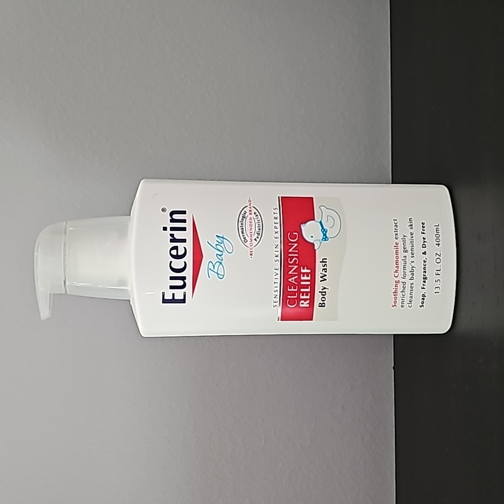 Eucerin Baby Cleansing Relief Body Was 13.5oz